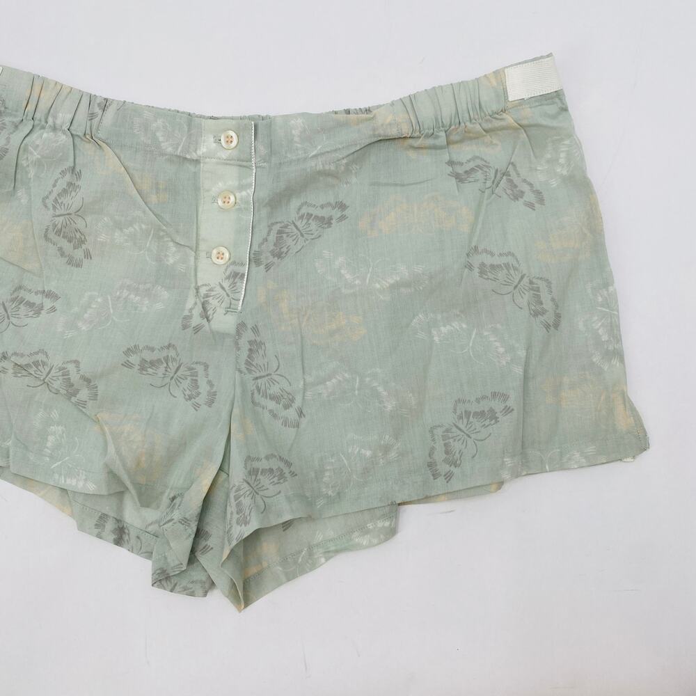 Victoria's Secret‎ 2008 sage green cotton sleep shorts